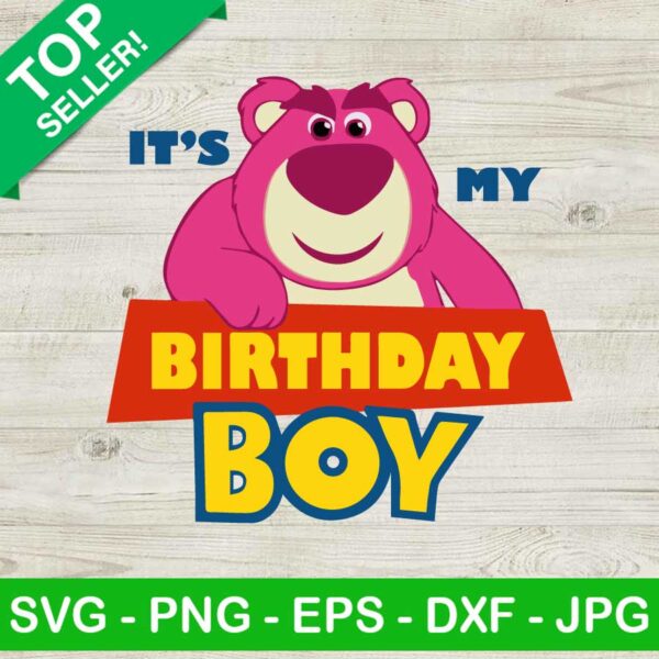 It's My Birthday Boy SVG