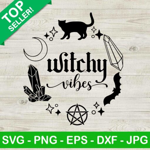 Witchy Vibes Svg Png