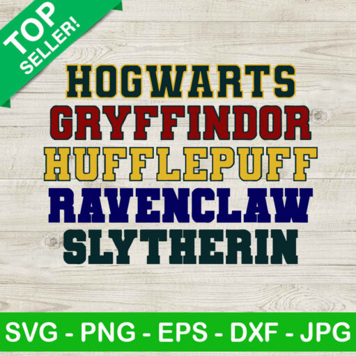 Harry Potter Hogwarts School Svg