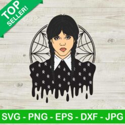Wednesday Addams Movie SVG