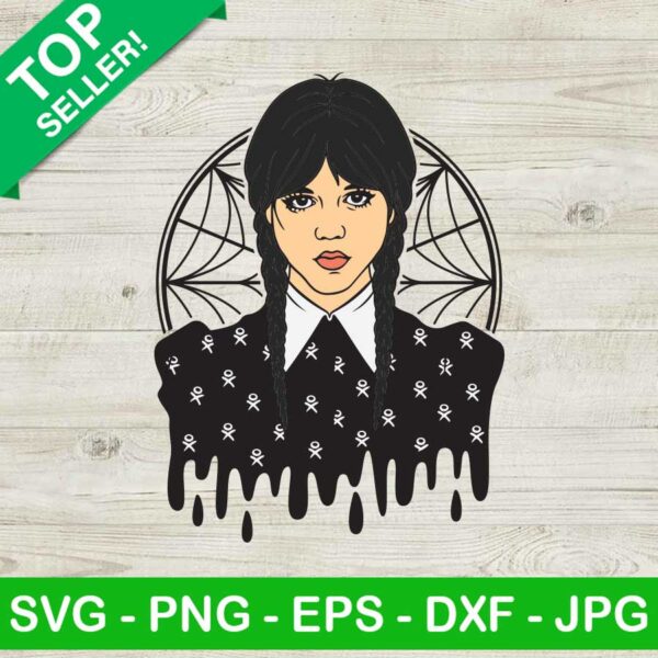 Wednesday Addams Movie SVG