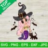 Halloween Mermaid Witch SVG