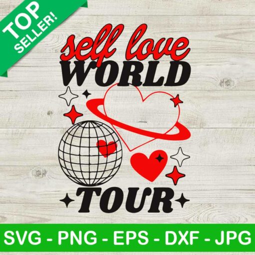 Self Love World Tour Svg