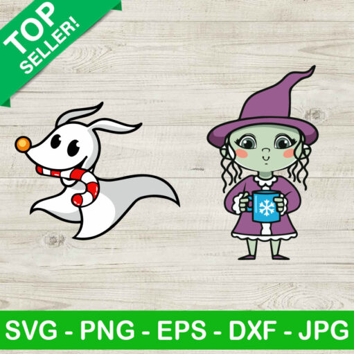 Zero Nightmare Before Christmas Svg