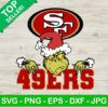 SF Football 49ers Grinch Christmas SVG