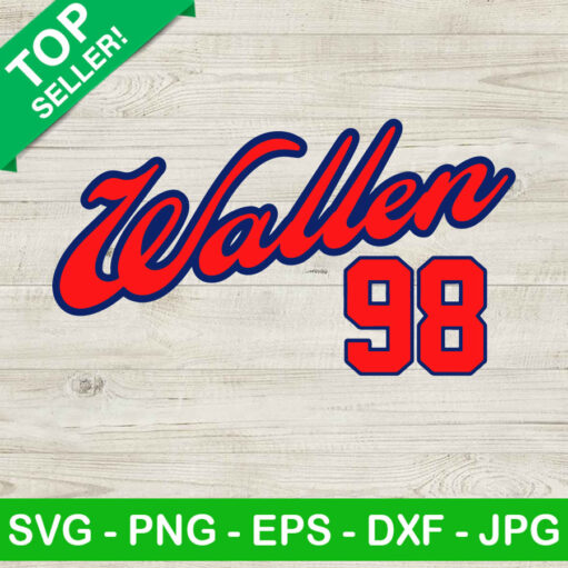 98 Wallen Braves Svg