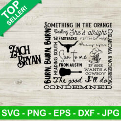 Zach Bryan SVG