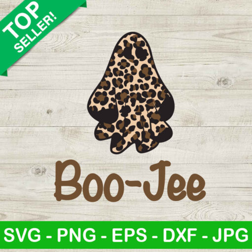 Leopard Boo Jee Svg