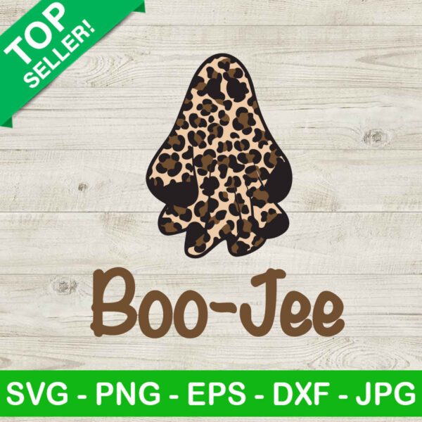 Leopard Boo Jee SVG