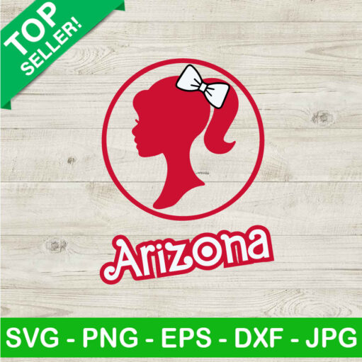 Arizona Cardinals Barbie Logo SVG