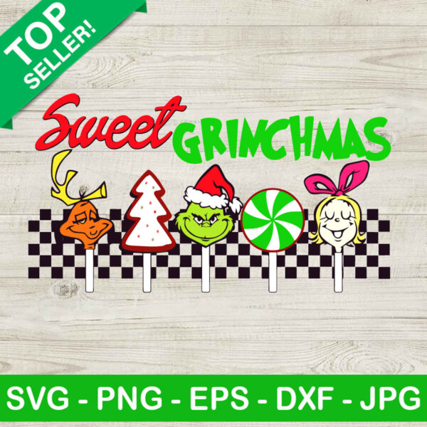 Sweet Grinchmas SVG