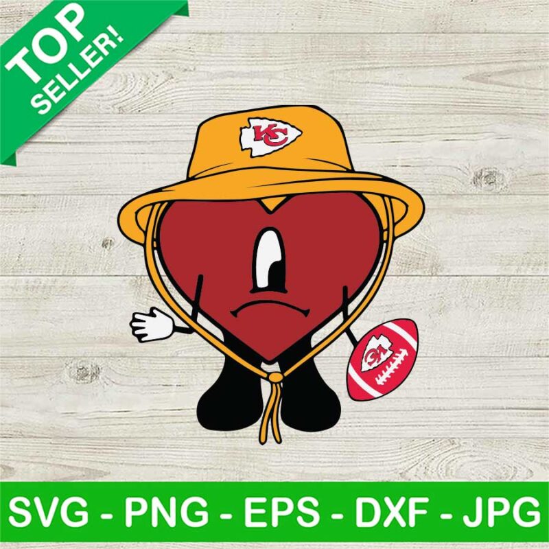 Bad Bunny Kansas City Chiefs SVG