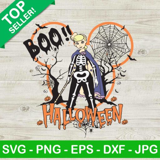 Woody Skeleton Boo Halloween Svg