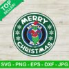 Grinch Buffalo Bills Christmas Starbucks Logo SVG
