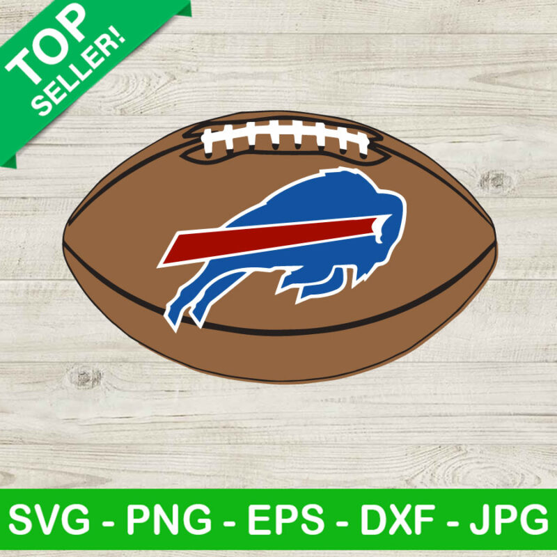 Buffalo Bills Ball Logo SVG