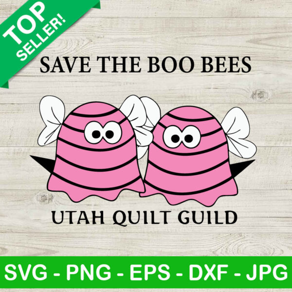 Save the boo bees utah quilt guild SVG
