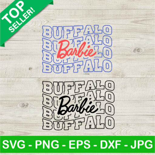 Groovy Buffalo Barbie SVG Bundle