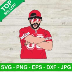 Bad Bunny Chiefs NFL SVG