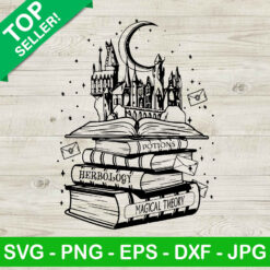 Wizard Castle Book SVG