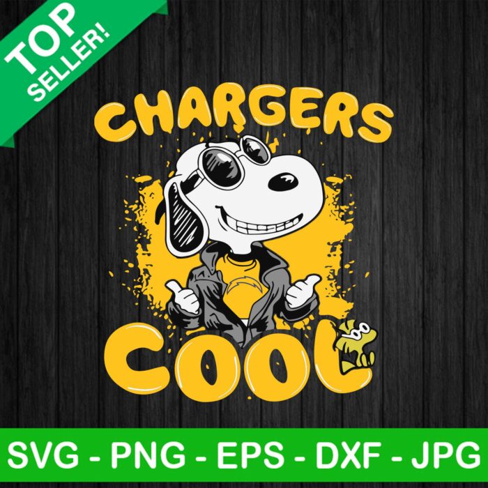 Chargers Snoopy Cool SVG