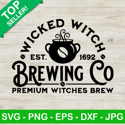 Wicked Witch Brewing Co Premium Svg