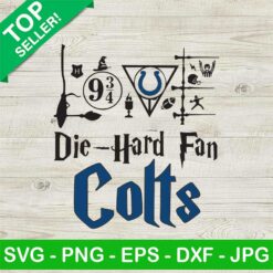 Die Hard Fan Colts Harry Potter SVG