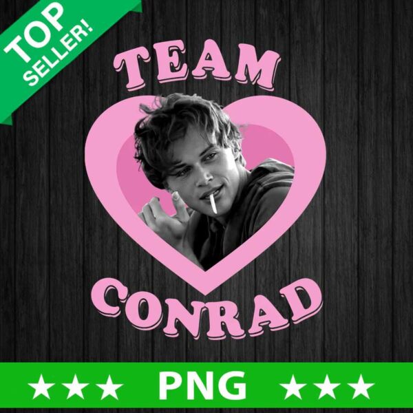 Team Conrad Pink Love PNG