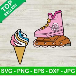 Barbie Inline Skate SVG