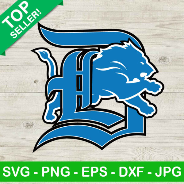 NFL Logo Detroit Lions SVG