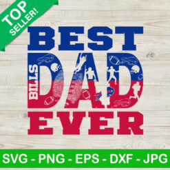 Best Dad Ever Buffalo Bills SVG