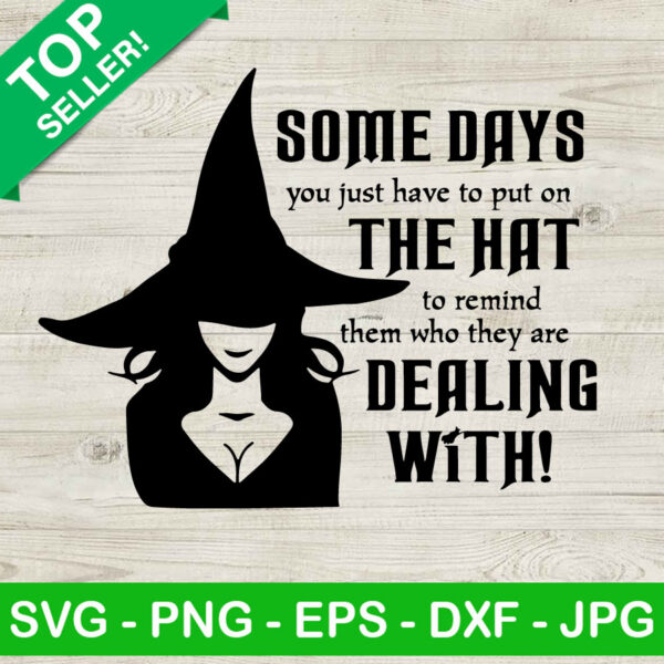 Halloween Witch Hat Quotes SVG