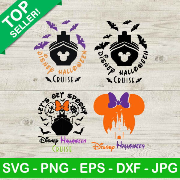 Disney Halloween Cruise SVG Bundle