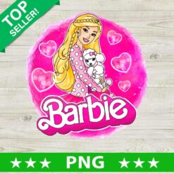Barbie With Dog PNG