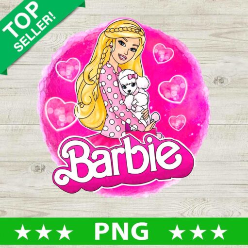 Barbie With Dog Png