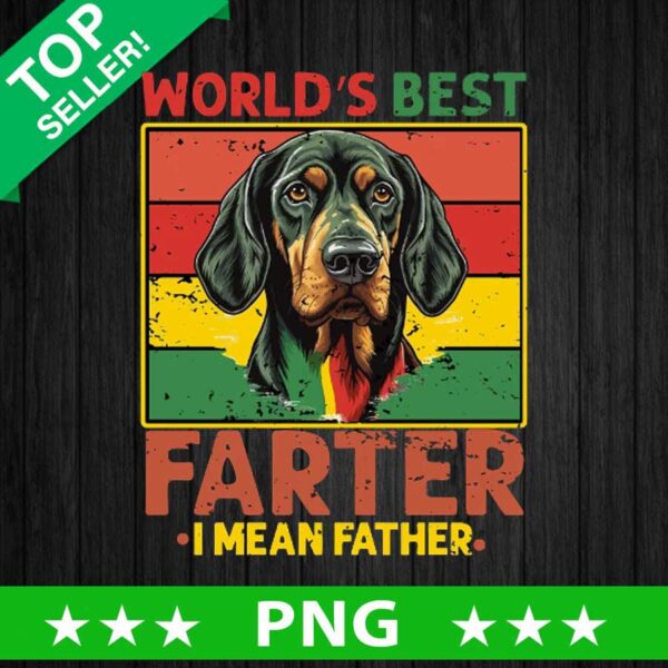 Worlds Best Dog Farter I Mean Father PNG