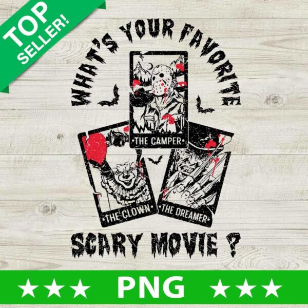 What Is Your Favorite Scary Movie PNG