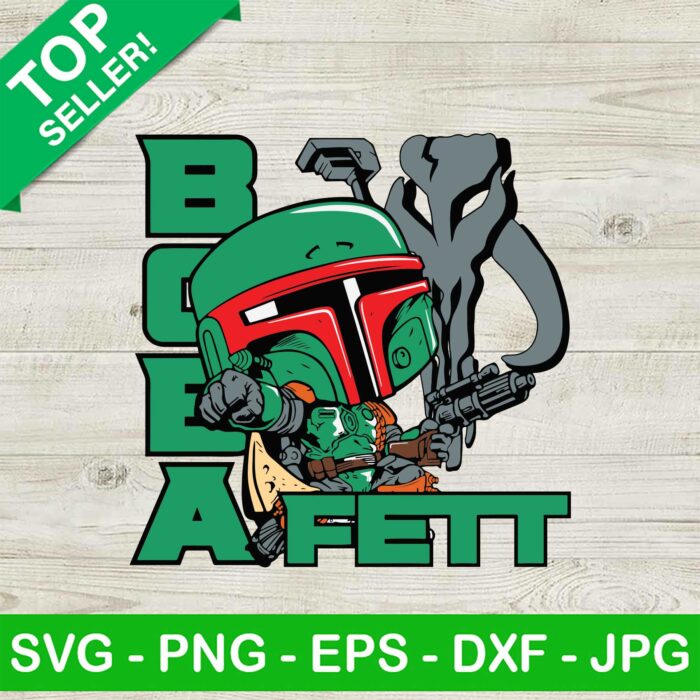 Baby Boba Fett Star Wars SVG