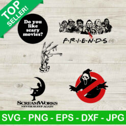 Freddy Krueger Horror Friends SVG