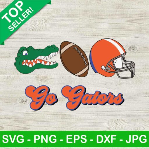 Go Gator Florida Gator Football Svg