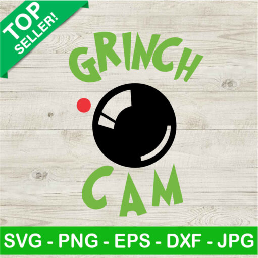 Grinch Cam Christmas SVG