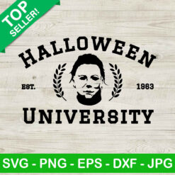 Michael Myers Halloween University SVG