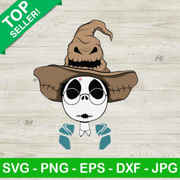 Jack Skellington Harry Hat SVG