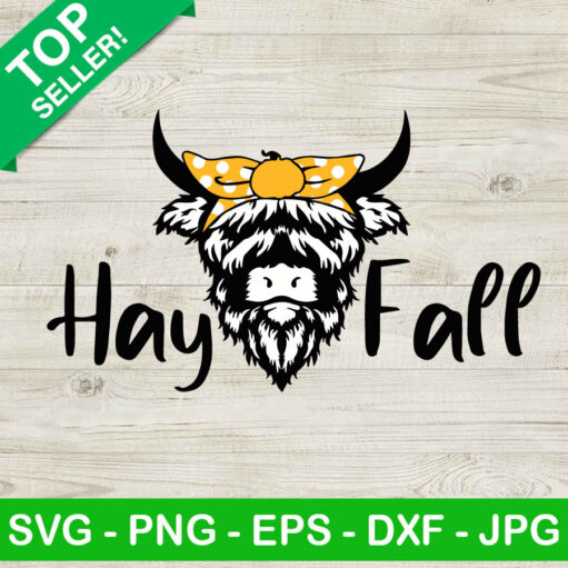 Hay Fall Autumn Svg