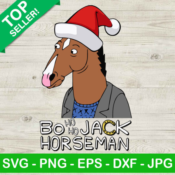 BoJack Horseman Christmas SVG