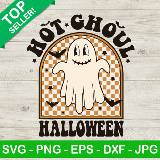 Hot Ghoul Halloween Svg