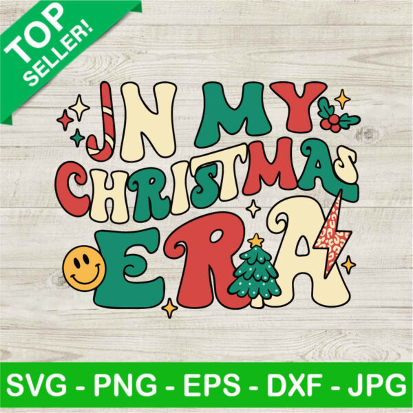 Retro In My Christmas Era SVG