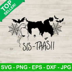 Halloween Hocus Pocus Sistas SVG