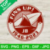 Fins up JB 2023 SVG