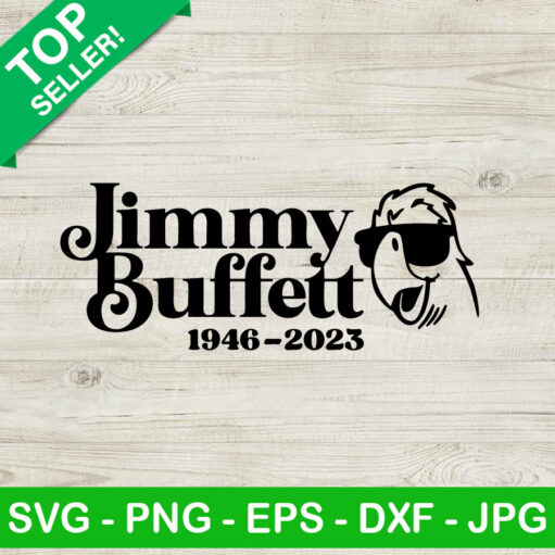 Jimmy Buffett Rip Svg