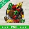 Steppin Into Juneteenth PNG